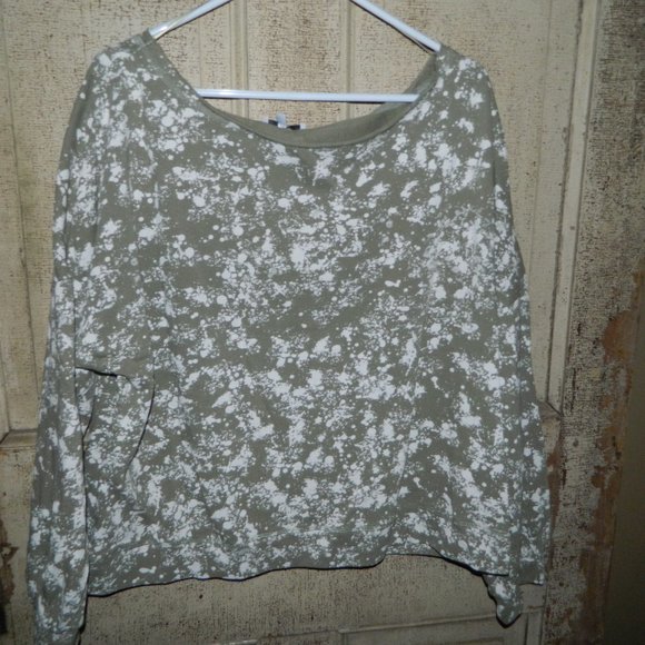 Fate Splatter Paint Oversized Sweatshirt Size Large (P-27) - Picture 1 of 4